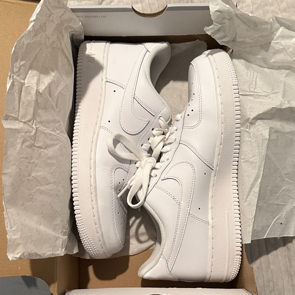 Nike Air Force 1 White Sneakers - WORN ONCE